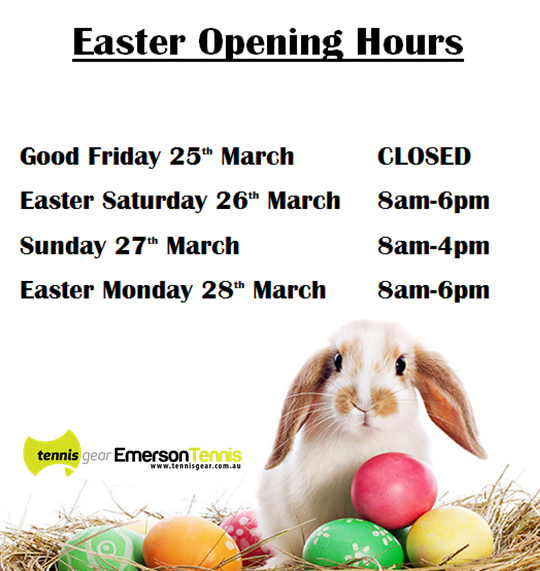 Easter Opening Hours